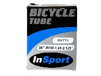 Велокамера 26x1.95/2.125" AV48 INSPORT, арт.: 2042-370
